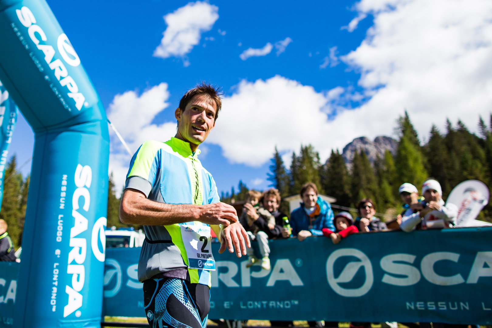 Gil Pinterelli, atleta SCARPA®, all'edizione 2015