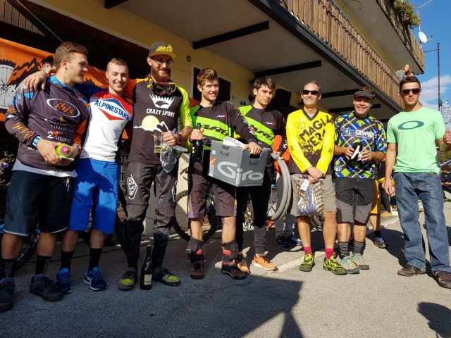 Tutti i premiati al primo round di 4 Cime Enduro Trophy al Nevegal