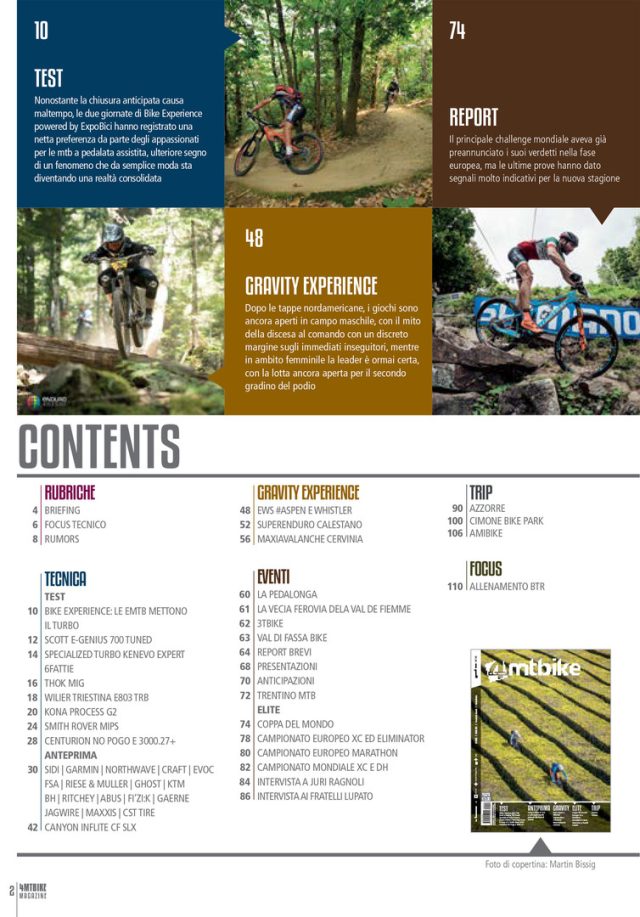 4mtbike n10 Ottobre 2010 - Il sommario