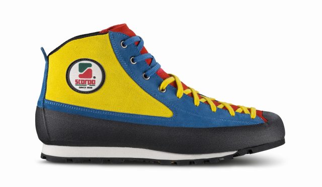 La livrea giallo blu e rossa dello Zero 8 Limited edition, su cui svetta il primo logo originale La livrea giallo blu e rossa dello Zero 8 Limited edition, su cui svetta il primo logo originale