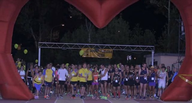 La partenza della RUN & WALK BY NIGHT 2017