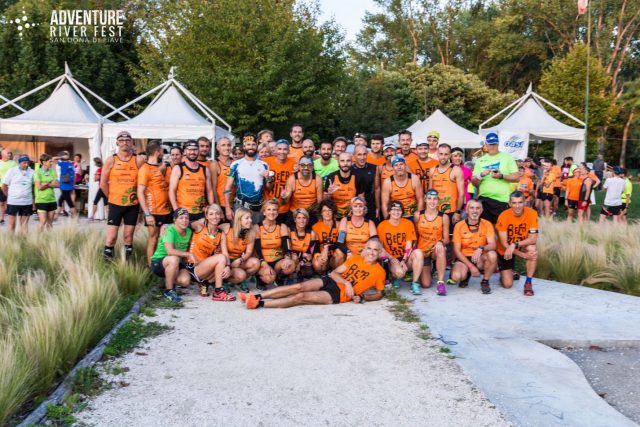Alcuni partecipanti della Beer Run all'Adventure River Fest 2017 Alcuni partecipanti della Beer Run all'Adventure River Fest 2017