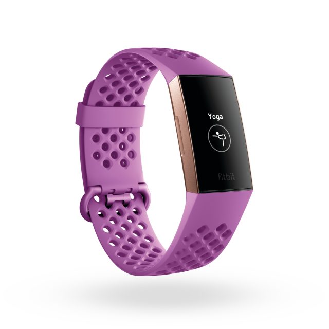Il Fitbit Charge 3 è perfetto anche per le lezioni di YOGA