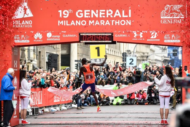 Titus Ekiru re della GENERALI MILANO MARATHON 2019