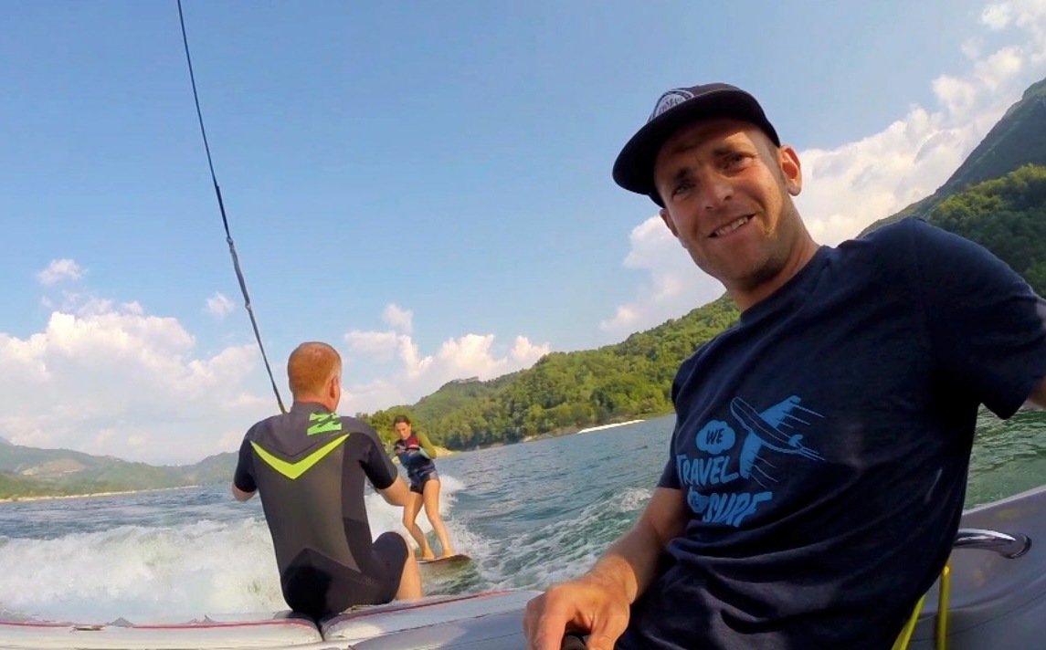 Wakesurf training con Scuola di Surf 4ActionSport