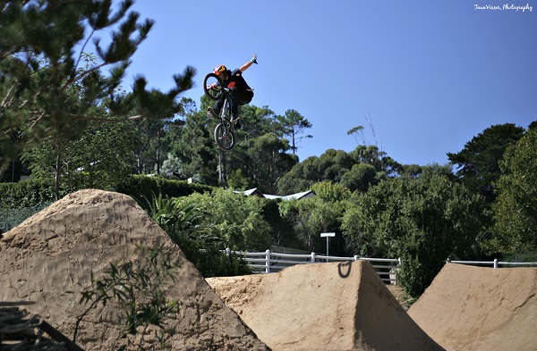 Alex Barbero, star della bmx, presente al Funky Day