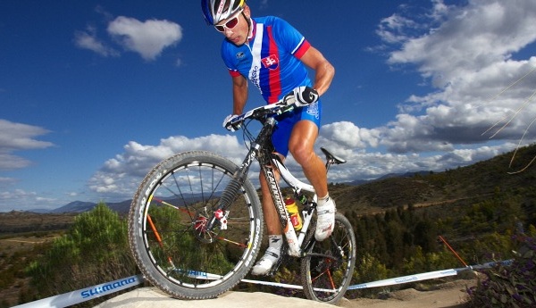 Peter Sagan con la maglia della nazionale, iridato junior nel 2008 (foto archivio)