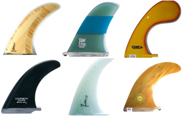 Keenso Pinna da Surf Pinna da Surf in Nylon per Longboard Pinna da Surf per Pin Longboard universali 