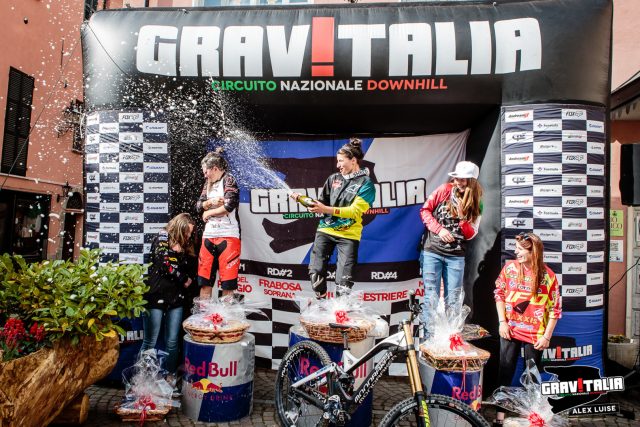 Podio Agonisti Donne a Frabosa Soprana