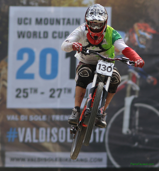 Fabrizio Dragoni impegnato ai Mondiali Master 2016 in Val di Sole - foto: Pierre Tyessot
