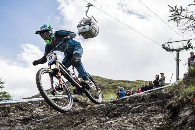 Sul primo tratto del tracciato di Fort William