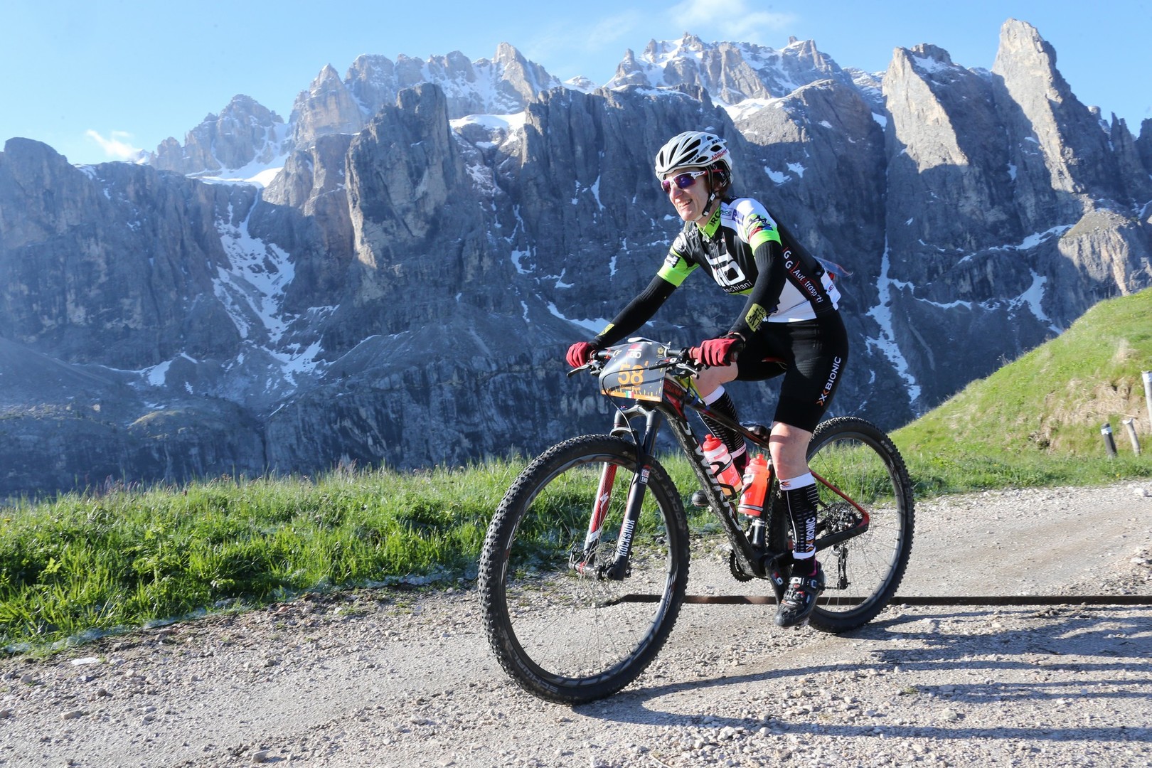 Una fase di gara della Hero Sudtirol Hero 2016