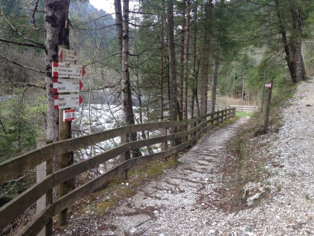 Strada di Albarea Bassa - Torrente Grigno