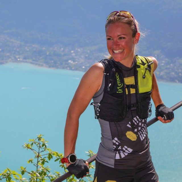 La francese AUDREY BASSAC al suo esordio all'UTMB La francese AUDREY BASSAC al suo esordio all'UTMB
