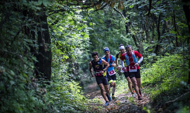Un passaggio suggestivo dell'edizione del cmp trail 2016