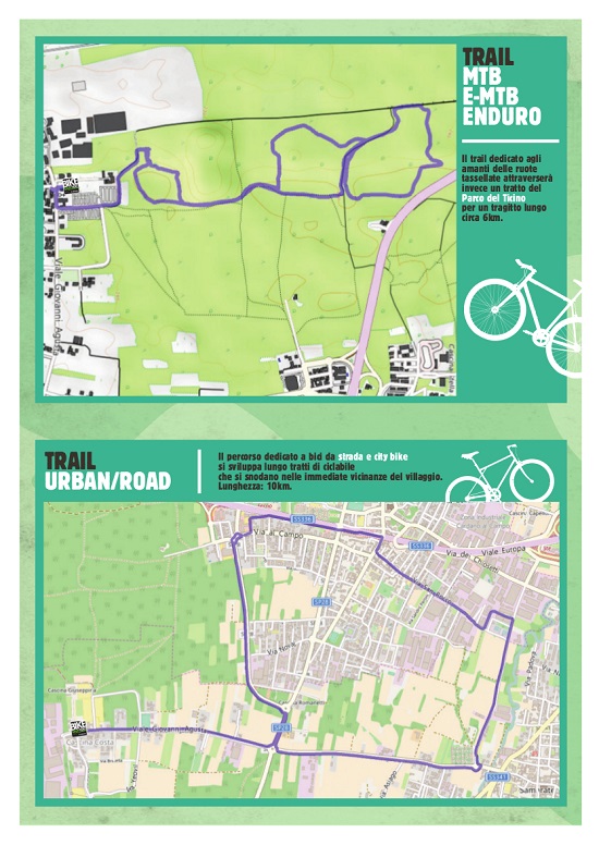 I percorsi del Bike Shop Test lombardo