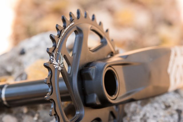 Il tipico profilo dei denti Narrow-Wide utilizzato da SRAM