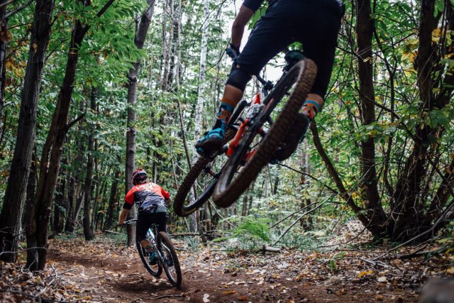 Massimo divertimento sui trail di casa, a Coggiola
