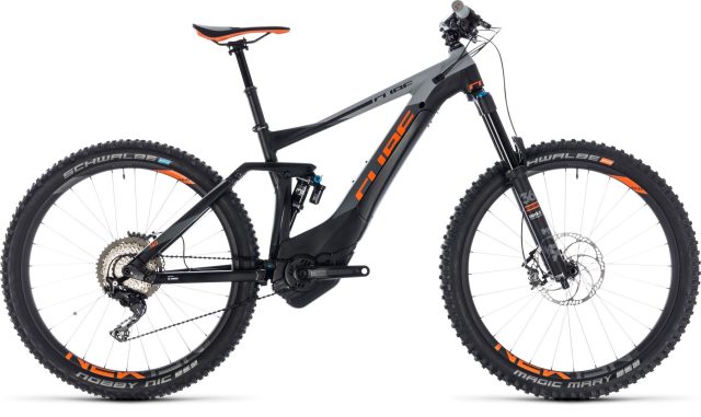 Cube Stereo Hybrid 140, ottimo esempio di eMTB motorizzata Bosch con batteria integrata PowerTube 500