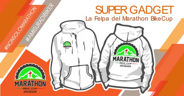La felpa in regalo agli abbonati del Marathon Bike Cup-Specialized 2018