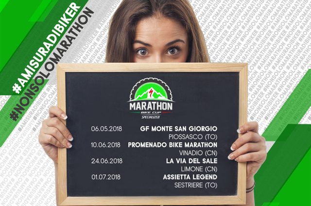 Il calendario della Marathon Bike Cup Specialized 2018