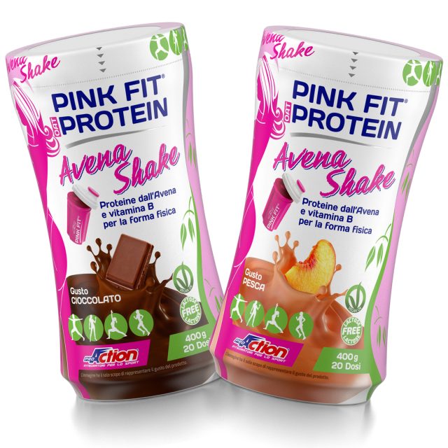 Pink Fit OAT Protein aggregato