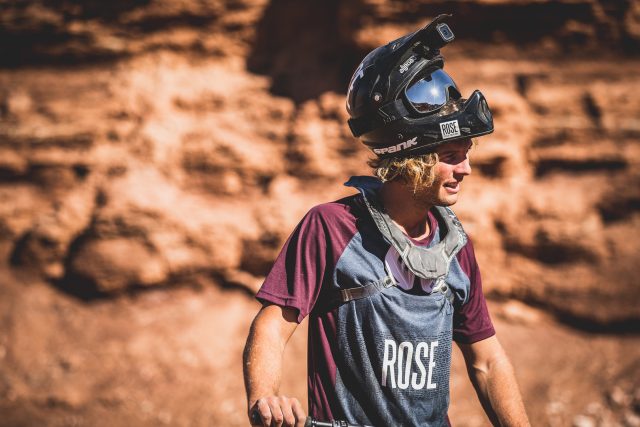 Antoine Bizet concentrato alla Rampage 2017