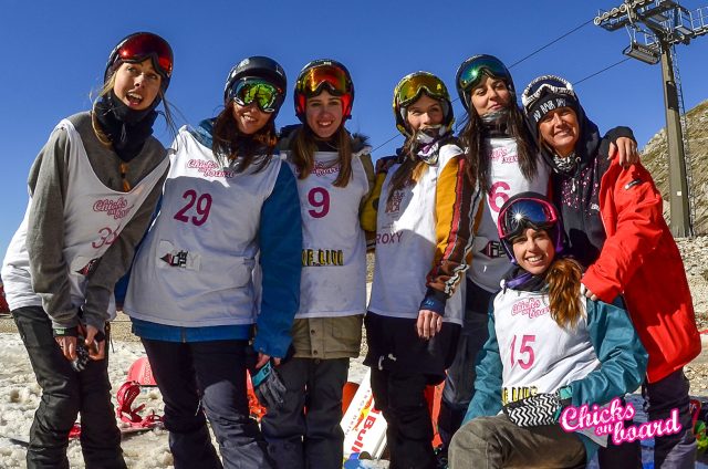Chicks on board 2018 freeski sci 