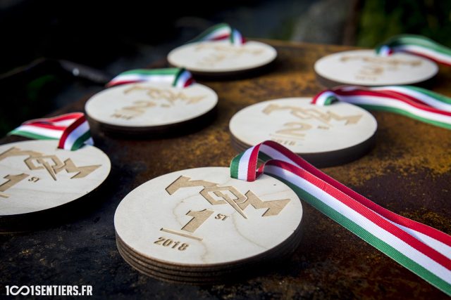 Le medaglie che premiano i re e regine di Marcora 2018.