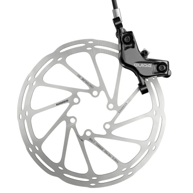 SRAM Guide T: rotore Centerline e pinza S4