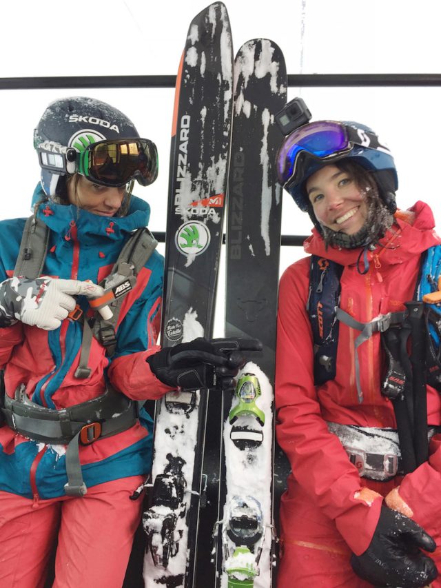 Jackie Paaso Eva Walkner freeride film
