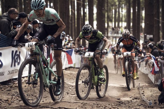 Trenino con Maxime Marotte, Stephane Tempier, e Jordan Sarrou race a Nove Mesto - foto: Bartek Wolinski/Red Bull Content Pool