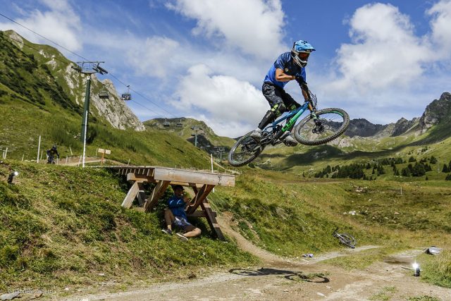Allenamento al Passo del Tonale per gli atleti della nazionale italiana DH