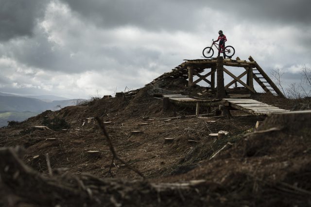 Dan Atherton al Dyfi Bike Park