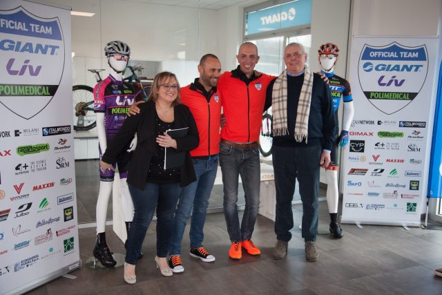 L'organico del team Giant-Liv Polimedical
