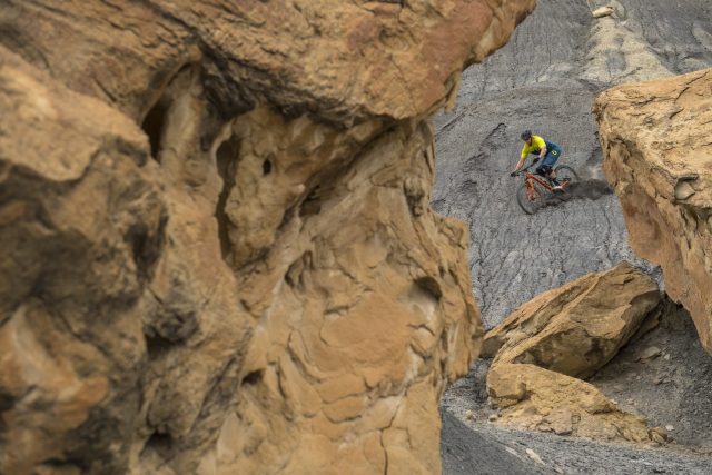 Un altro iconico paesaggio dello Utah, con i suoi profondi canyon sabbiosi