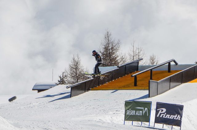 snowpark alpe di siusi freeski coppa del mondo