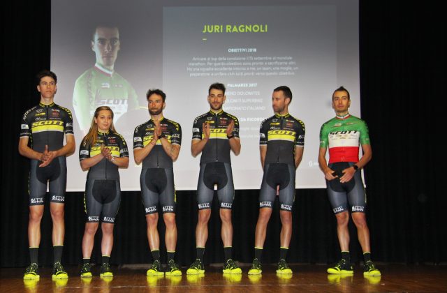 Scott Racing Team alla presentazione ufficiale