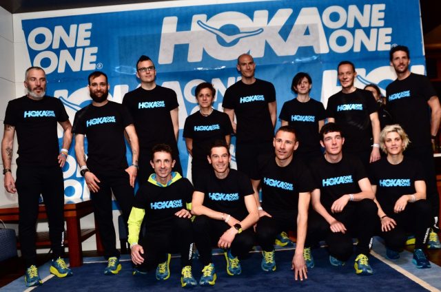 Il Team Trail Hoka One One 2018 al gran completo Il Team Trail Hoka One One 2018 al gran completo