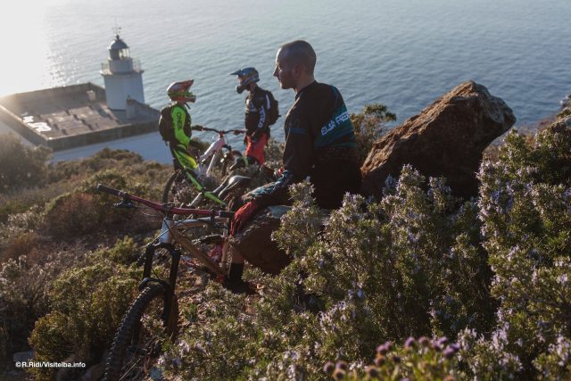 Trail vista mare immersi nella tipica macchia mediterranea dell'Elba