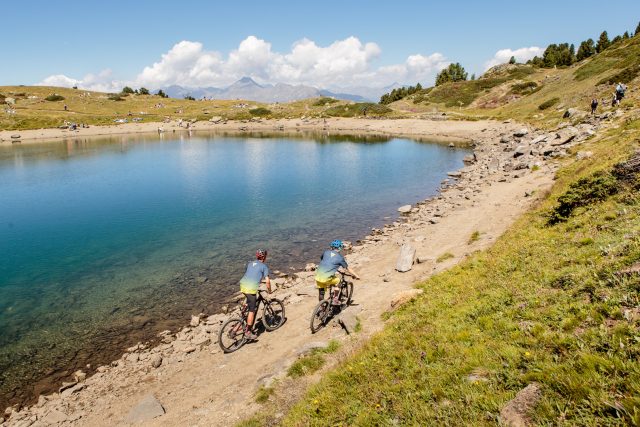 Itinerari per tutti a Pila Bikeland