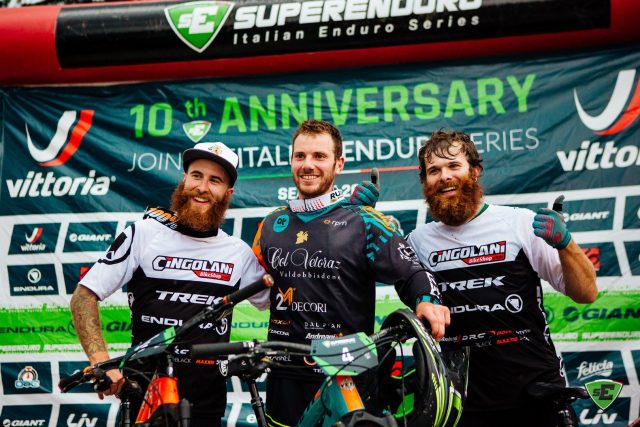 Podio Open Maschile: 1° Nicola Casadei, 2° Denny Lupato, 3° Alex Lupato