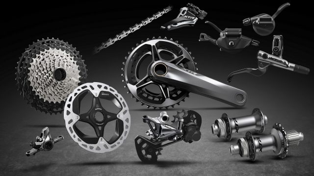 Shimano XTR M9100 in configurazione 2x12v da Marathon MTB con cassetta 10-45d