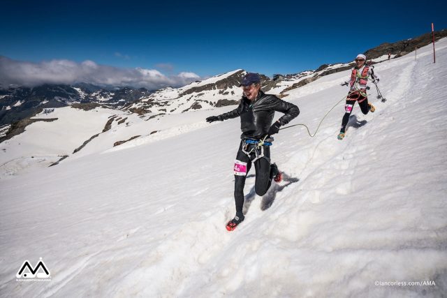 Holly Page e Le vincitrici della coppia femminile Holly Page e Hillary Gerardi.©iancorless.com_MonteRosa2018Hillary Gerardi.©iancorless.com_MonteRosa2018