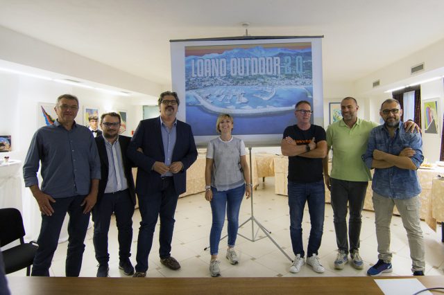 Un momento della presentazione di Loano Outdoor 2.0