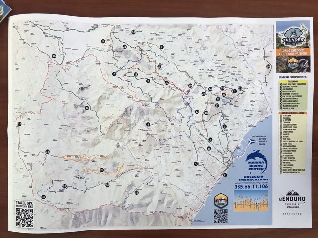 Vista sui sentieri di Loano, dal running alle eBike passando per la classica MTB