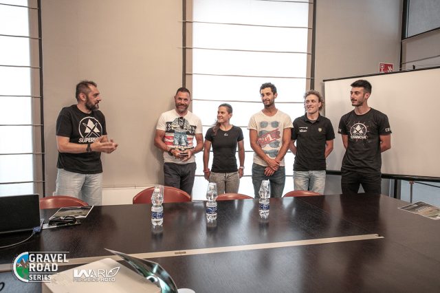 Un momento della conferenza stampa di sabato