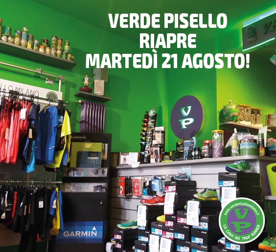 VERDE PISELLO riapre i battenti a partire dal 21 agosto