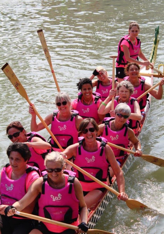 Il Gruppo di donne UGO presente alla BIBIONE IN ROSA