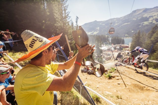 Pista polverosissima a Lenzerheide